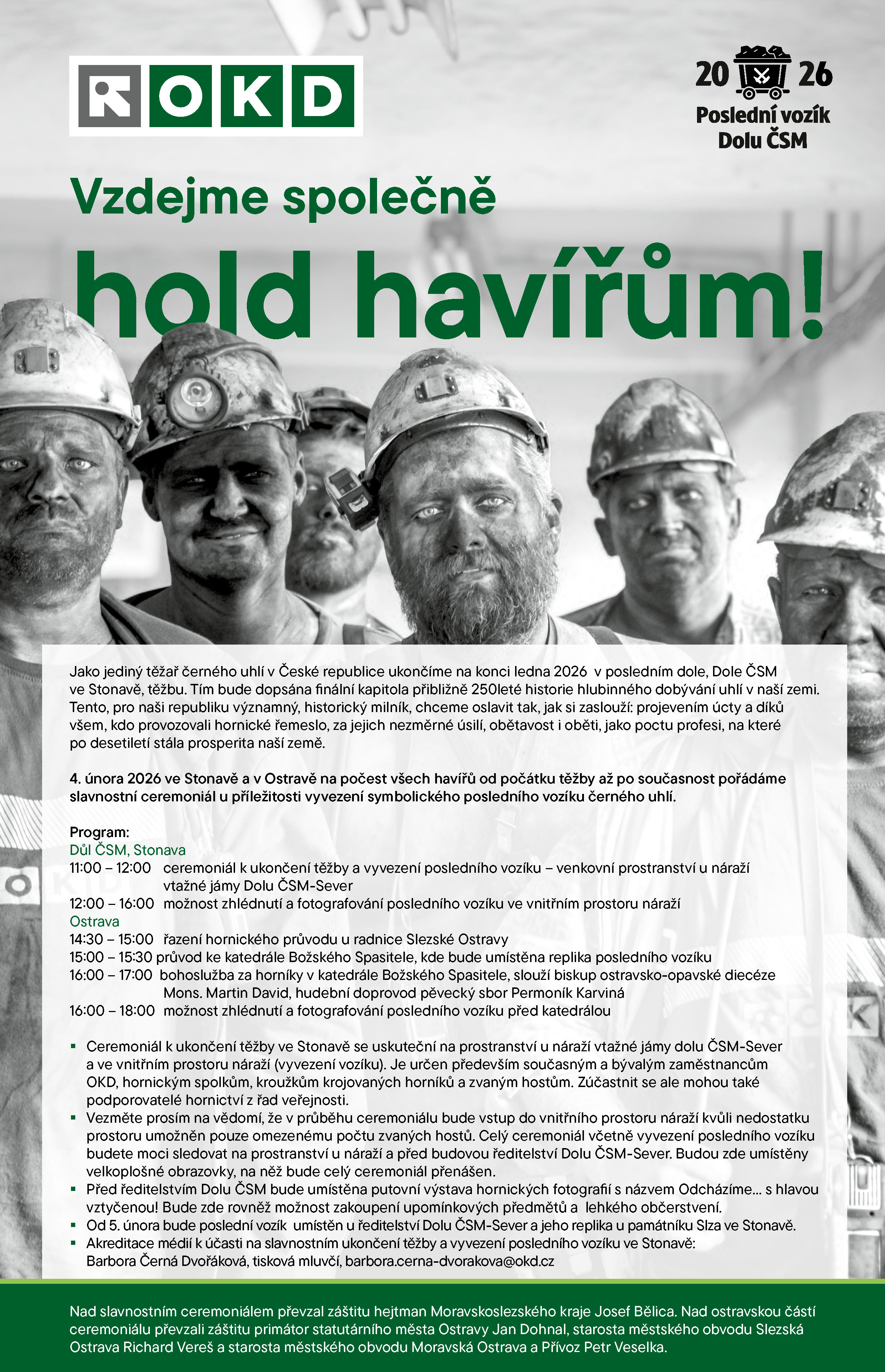 Poslední vozík Dolu ČSM 